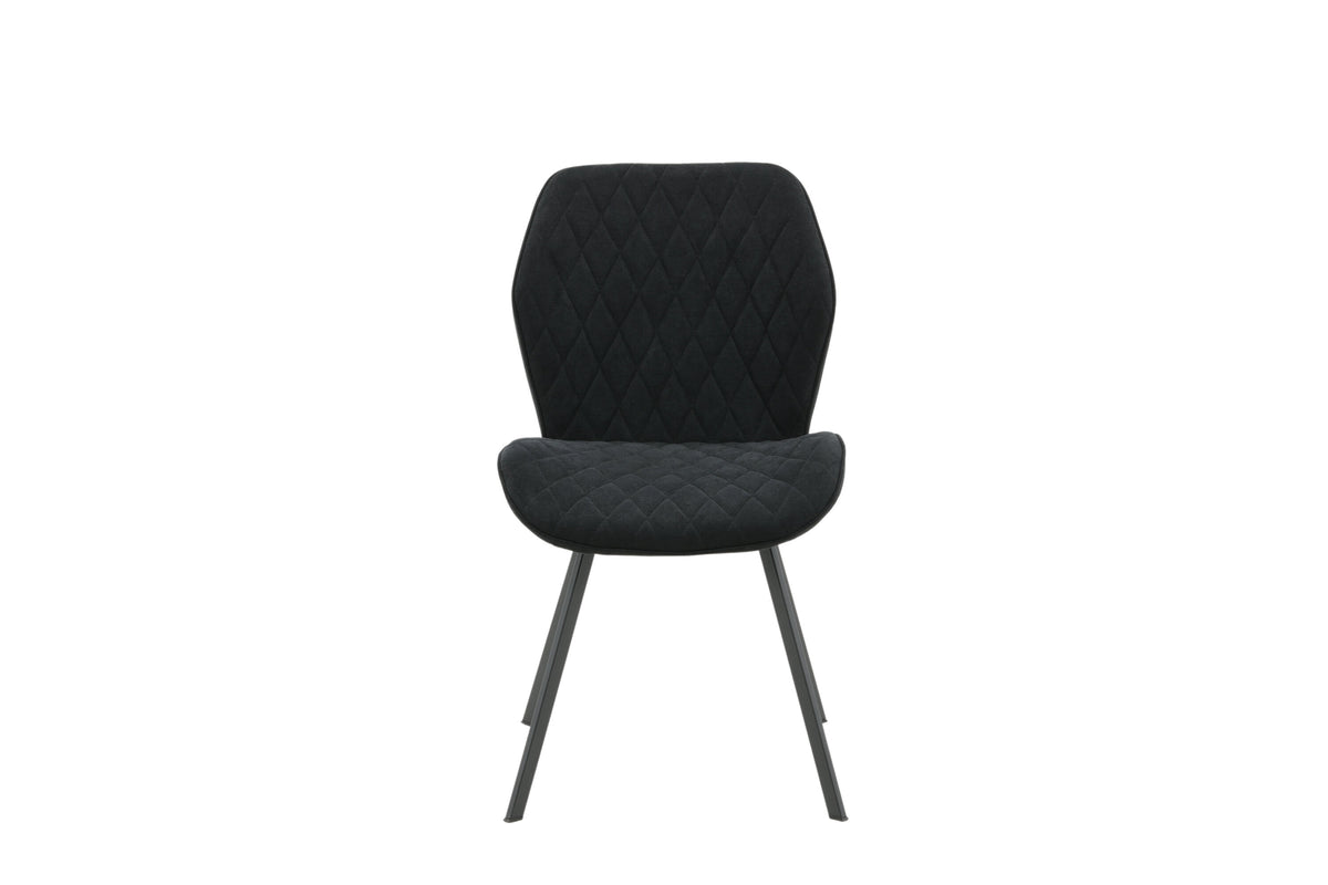 Gemma spisebordsstole - sort - 2 stk. - billede 2