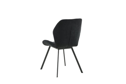 Gemma spisebordsstole - sort - 2 stk. - billede 7