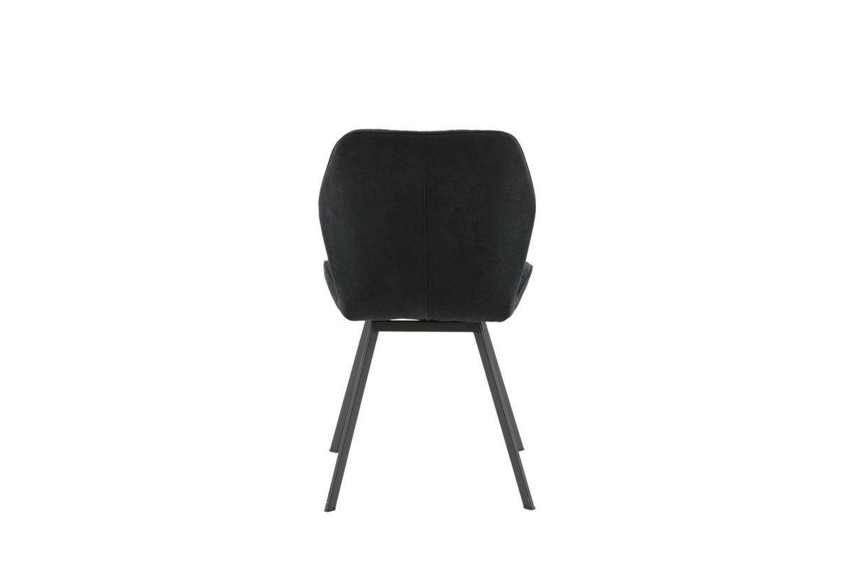 Gemma spisebordsstole - sort - 2 stk. - billede 8