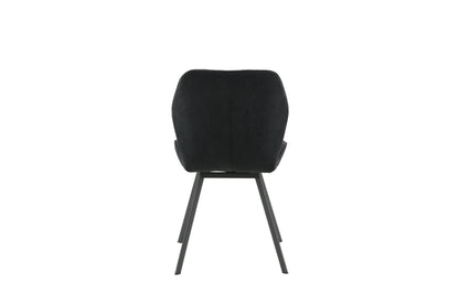 Gemma spisebordsstole - sort - 2 stk. - billede 8