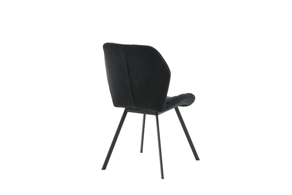 Gemma spisebordsstole - sort - 2 stk. - billede 9