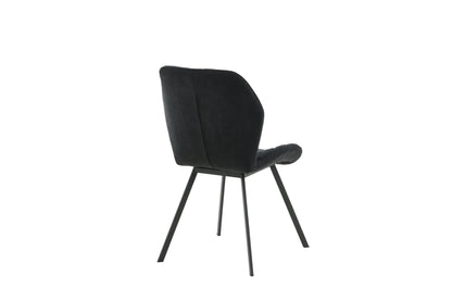Gemma spisebordsstole - sort - 2 stk. - billede 9
