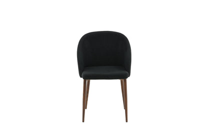 Arch spisebordsstole - sort, natur - 2 stk. - billede 1