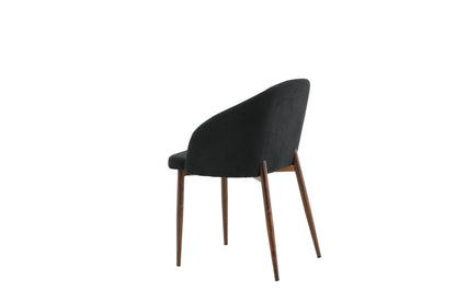 Arch spisebordsstole - sort, natur - 2 stk. - billede 6