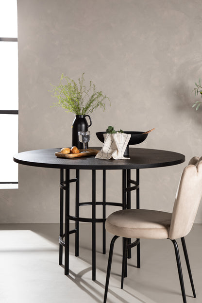 Copenhagen rundt spisebord - Ø115 cm - sort - billede 18