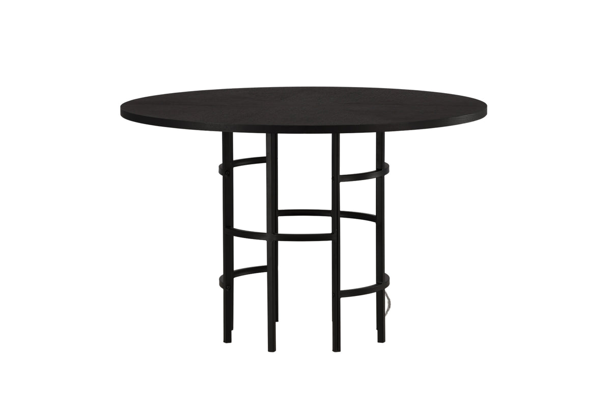 Copenhagen rundt spisebord - Ø115 cm - sort - billede 7