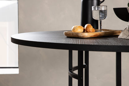 Copenhagen rundt spisebord - Ø115 cm - sort - billede 16