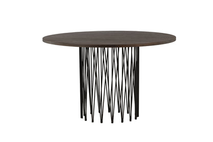 Stone rundt spisebord - Ø120 cm - sort, mokka - billede 3