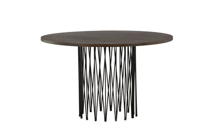Stone rundt spisebord - Ø120 cm - sort, mokka - billede 4