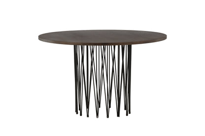 Stone rundt spisebord - Ø120 cm - sort, mokka - billede 5