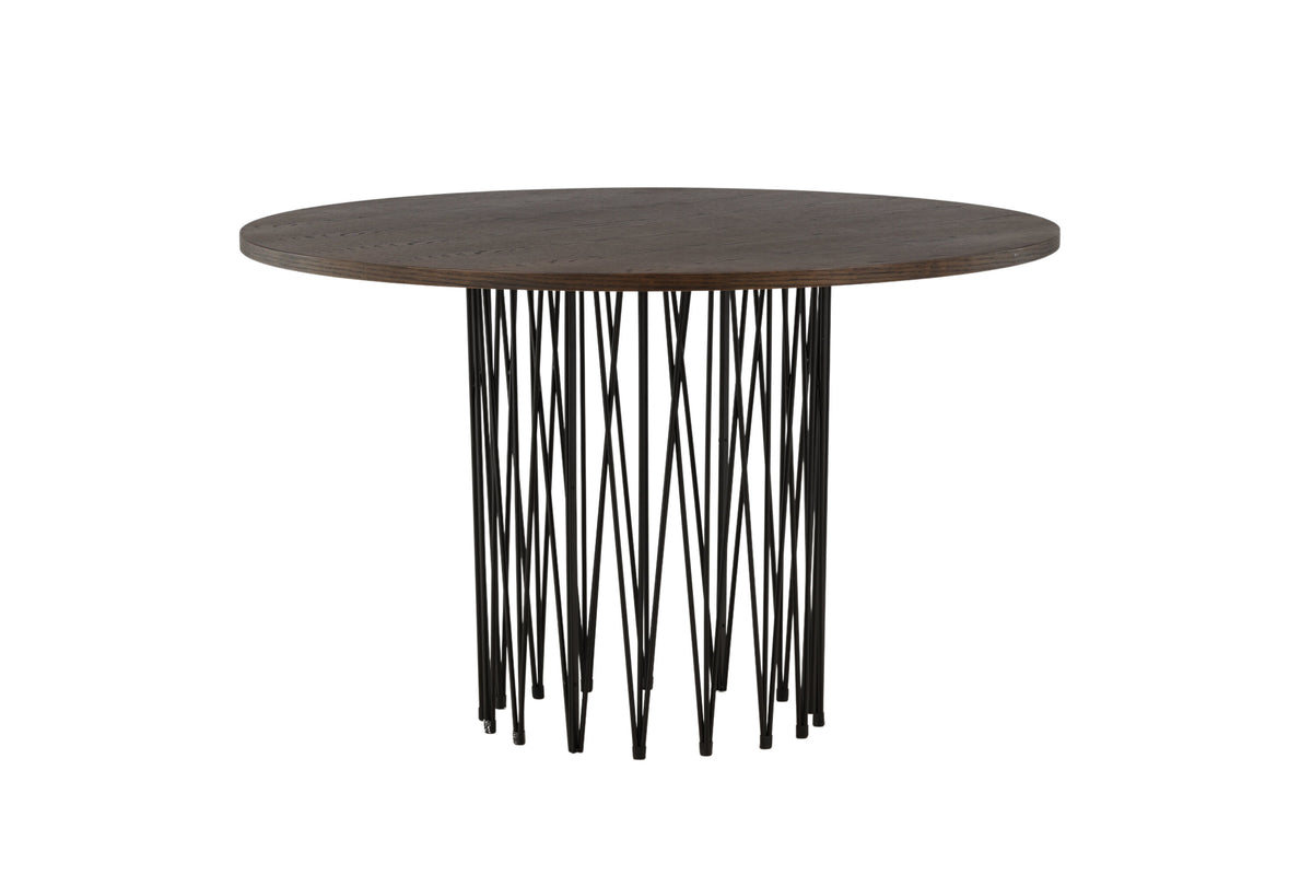 Stone rundt spisebord - Ø120 cm - sort, mokka - billede 7