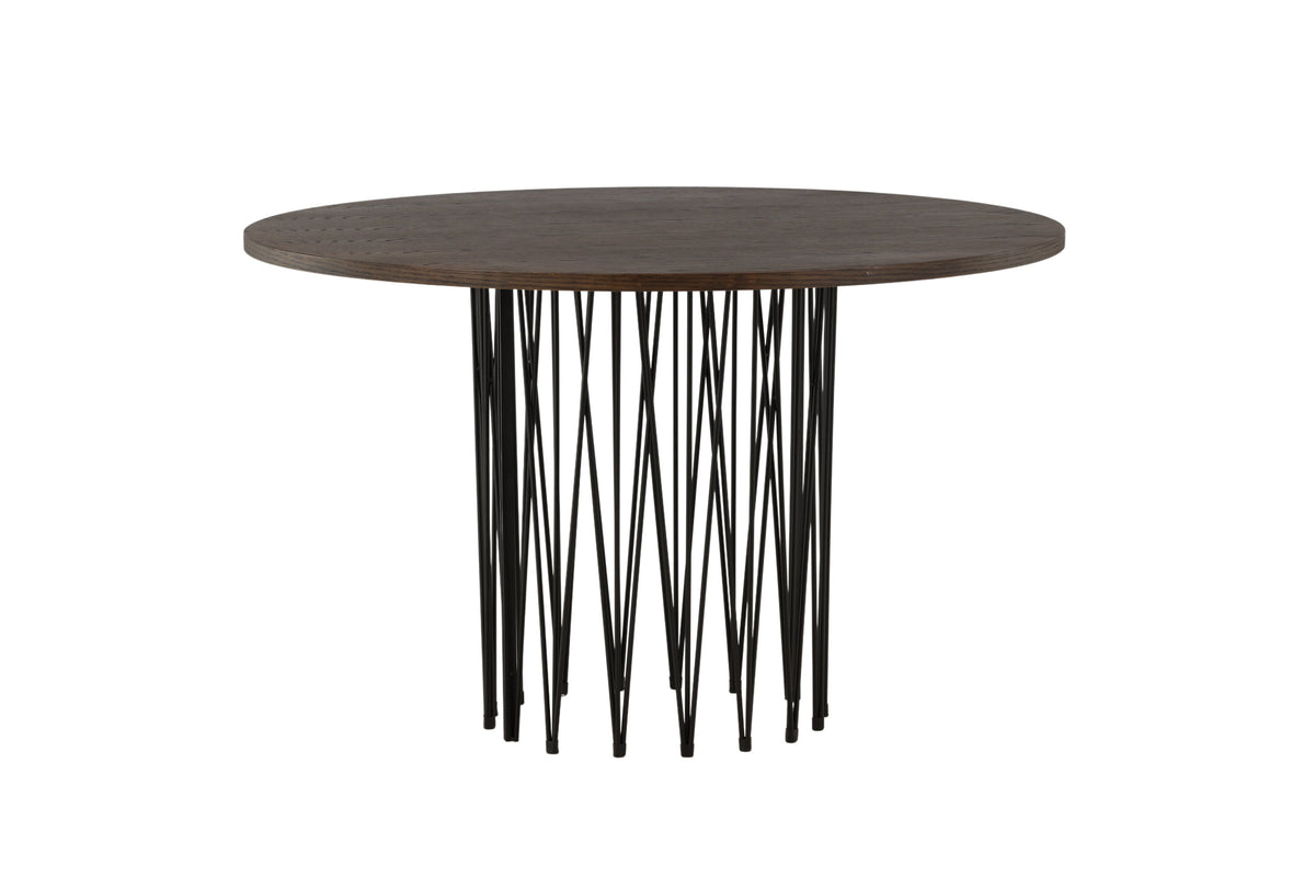 Stone rundt spisebord - Ø120 cm - sort, mokka - billede 8