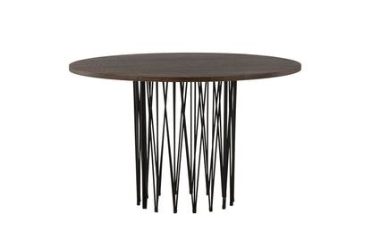 Stone rundt spisebord - Ø120 cm - sort, mokka - billede 8