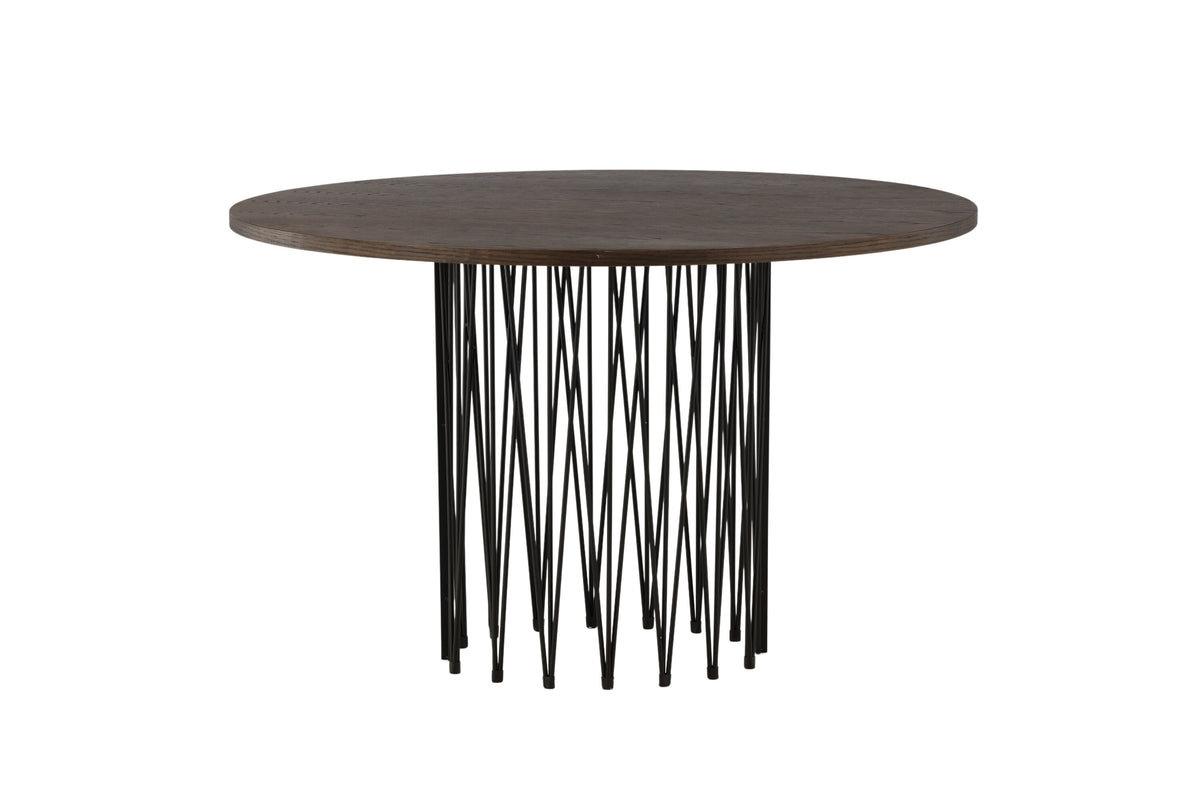 Stone rundt spisebord - Ø120 cm - sort, mokka - billede 9