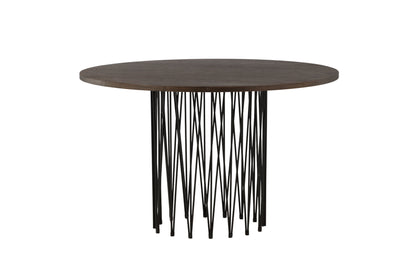 Stone rundt spisebord - Ø120 cm - sort, mokka - billede 9