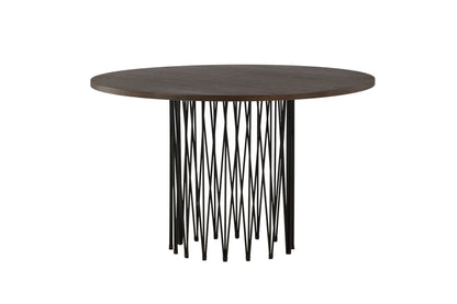 Stone rundt spisebord - Ø120 cm - sort, mokka - billede 10