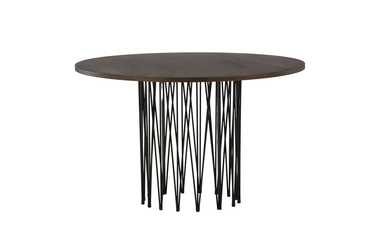 Stone rundt spisebord - Ø120 cm - sort, mokka - billede 11