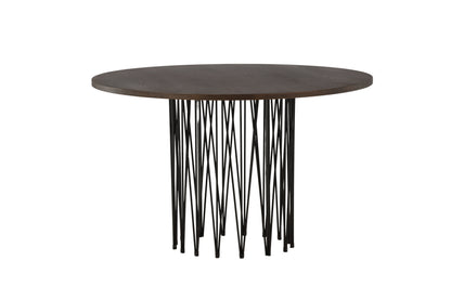Stone rundt spisebord - Ø120 cm - sort, mokka - billede 11