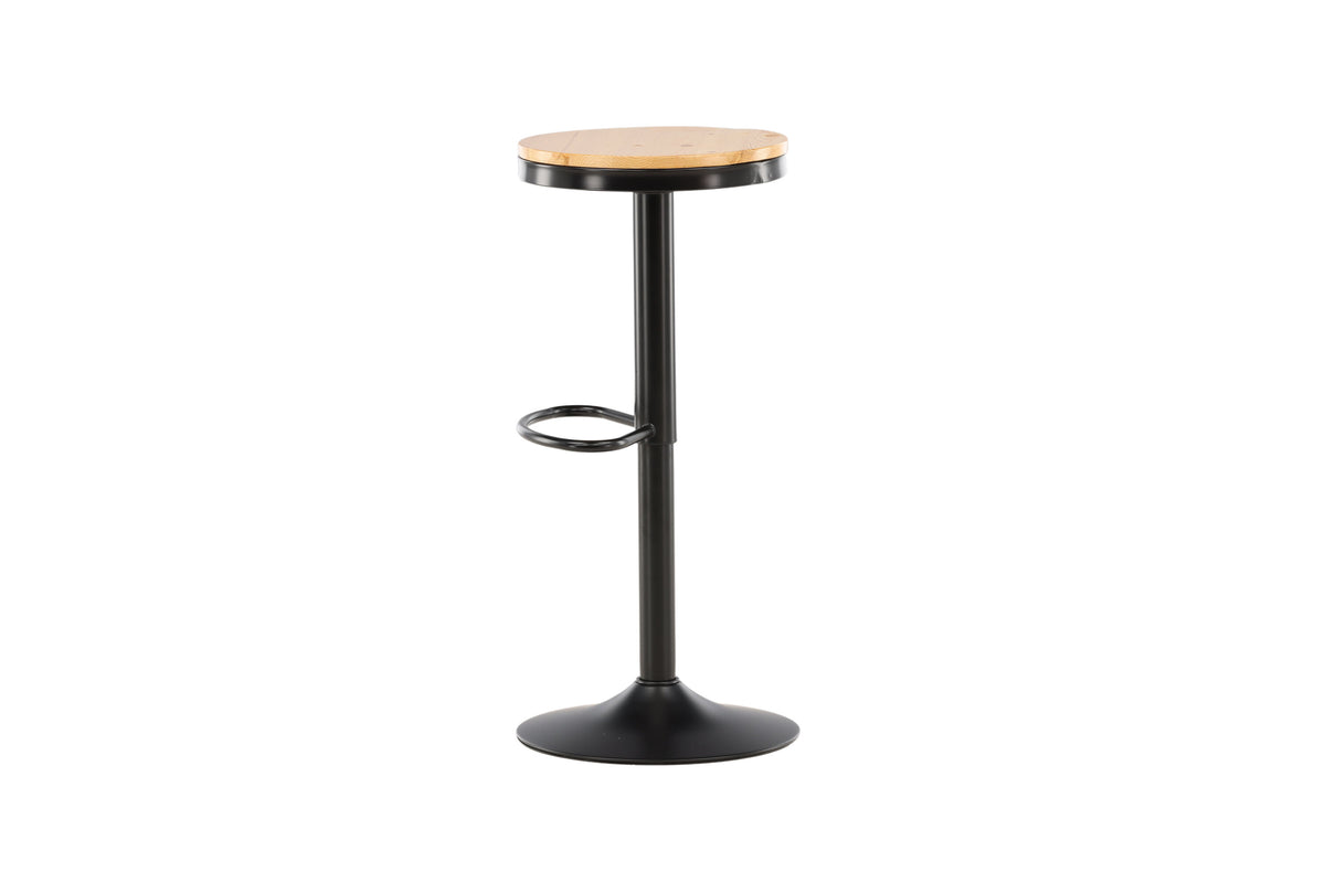 Conway barstole - sort, natur - 2 stk. - billede 5