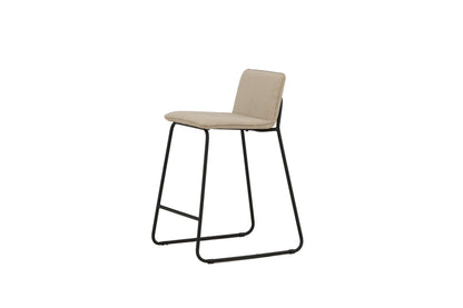Bisbee barstole - beige, sort - 2 stk. - billede 4
