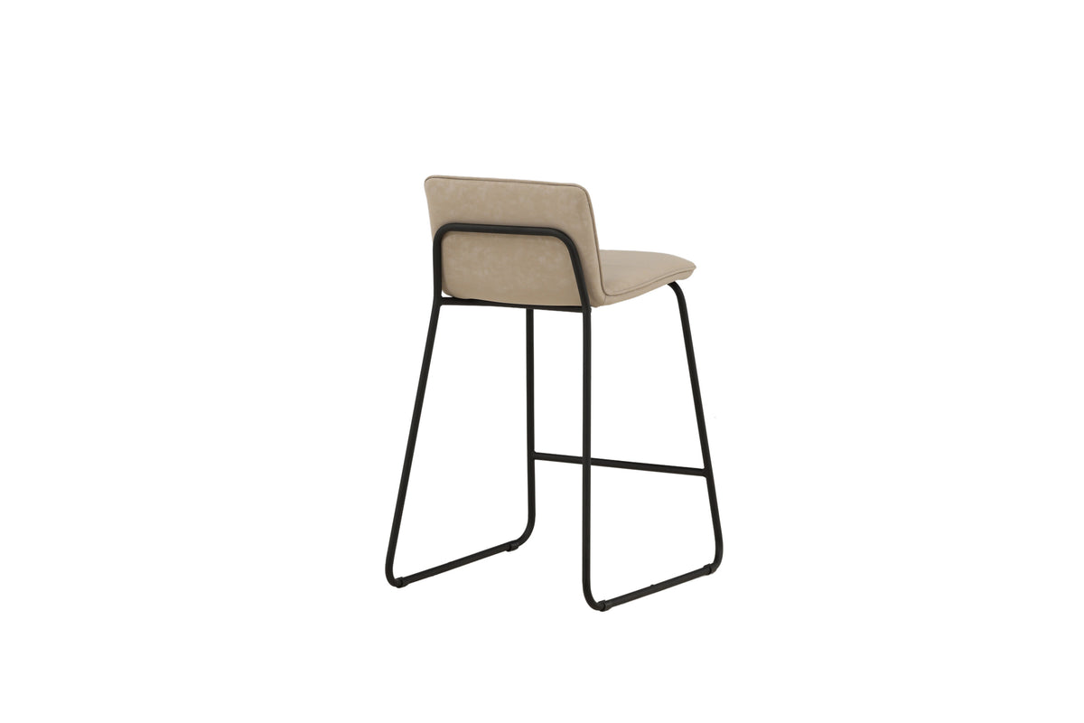 Bisbee barstole - beige, sort - 2 stk. - billede 9