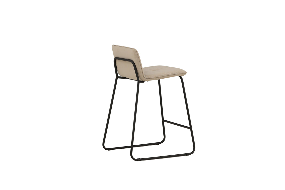 Bisbee barstole - beige, sort - 2 stk. - billede 10