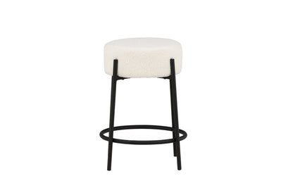Tucson barstol - sort, hvid - billede 1