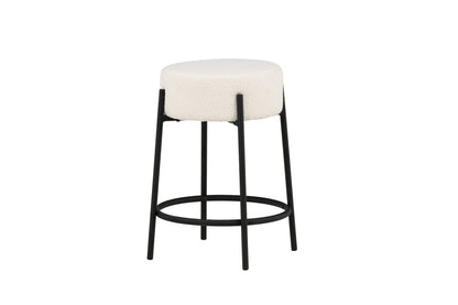 Tucson barstol - sort, hvid - billede 2