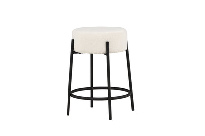 Tucson barstol - sort, hvid - billede 5