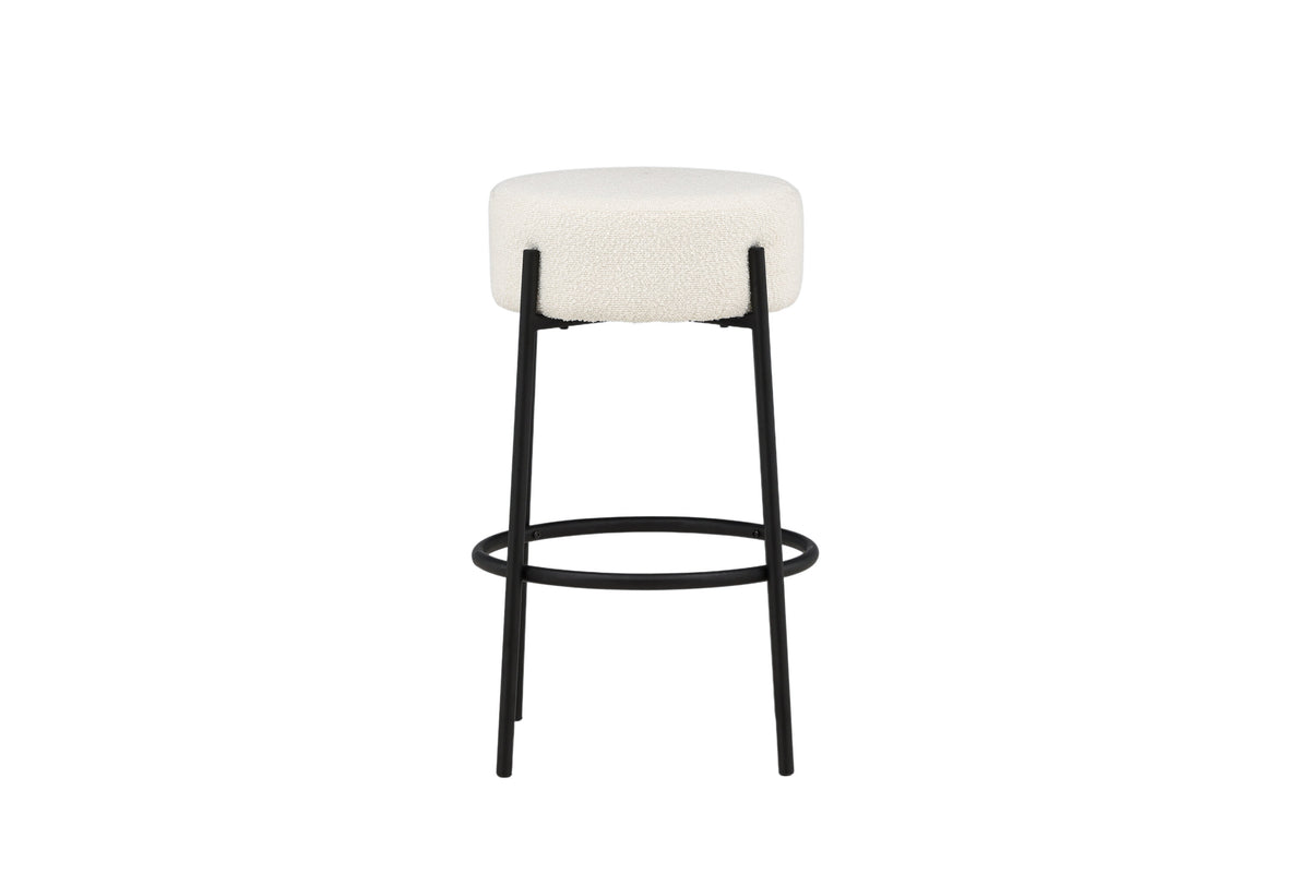 Tucson barstol - sort, hvid - billede 1