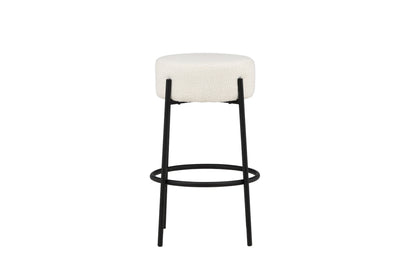 Tucson barstol - sort, hvid - billede 1