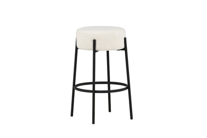 Tucson barstol - sort, hvid - billede 3