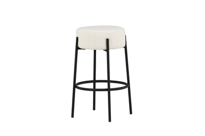 Tucson barstol - sort, hvid - billede 5