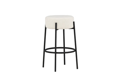 Tucson barstol - sort, hvid - billede 6