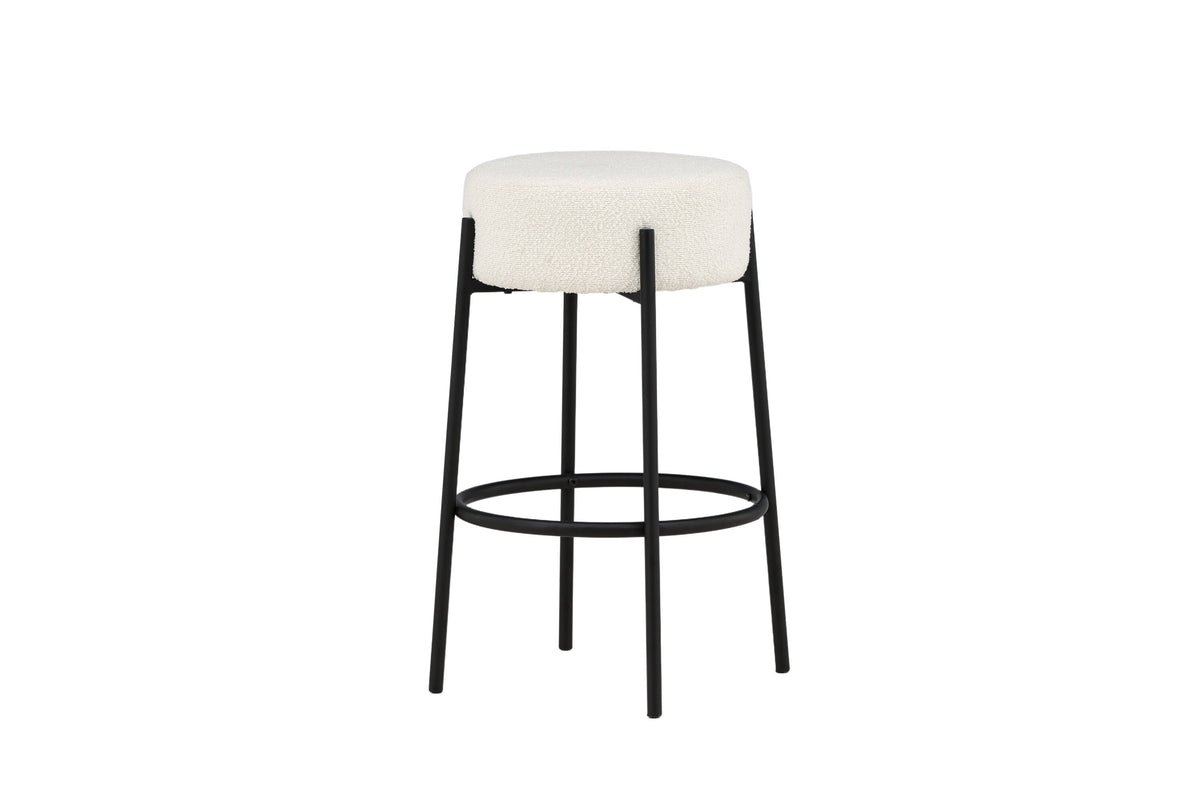 Tucson barstol - sort, hvid - billede 8