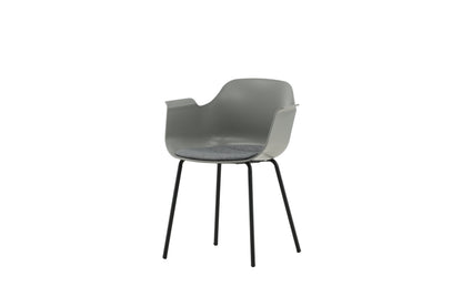 Comfort spisebordsstole - sort, grå - 2 stk. - billede 3