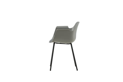 Comfort spisebordsstole - sort, grå - 2 stk. - billede 5