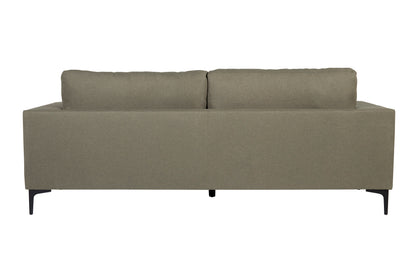 Bolero 3-personers sofa - sort, grøn - billede 2
