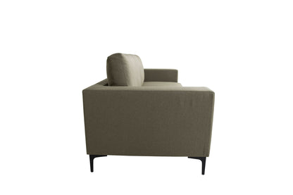 Bolero 3-personers sofa - sort, grøn - billede 4