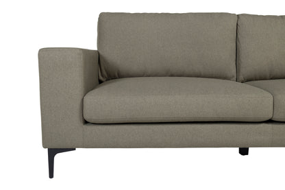 Bolero 3-personers sofa - sort, grøn - billede 5