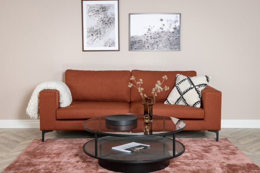 Bolero 3-personers Sofa Rød