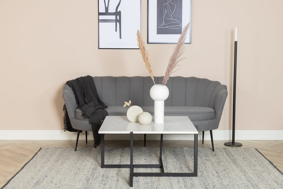 Calais 3-personers sofa - sort, grå - billede 5