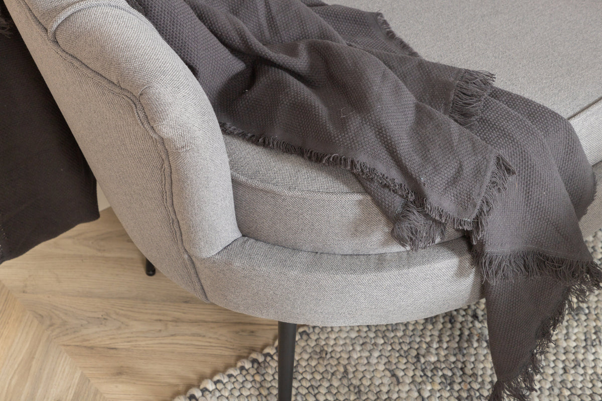 Calais 3-personers sofa - sort, grå - billede 7