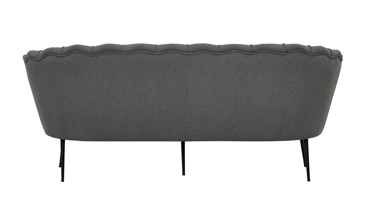Calais 3-personers sofa - sort, grå - billede 2