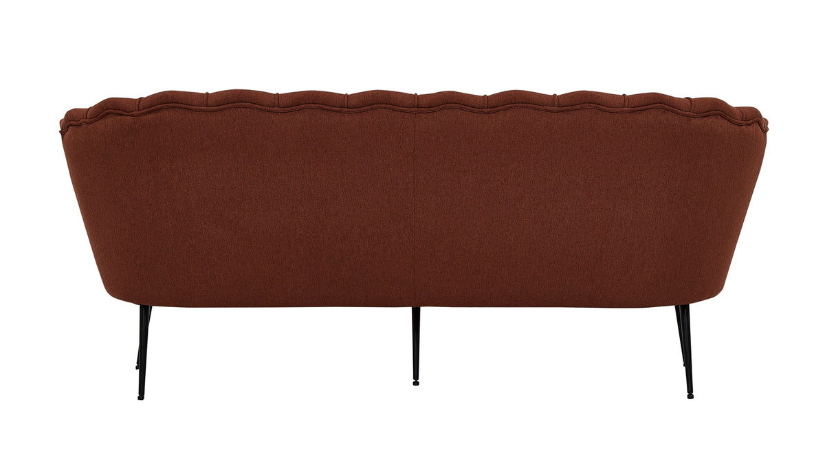 Calais 3-pers Sofa Rød