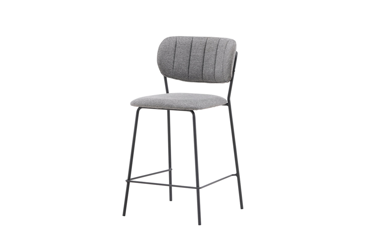 Bell barstole - sort, grå - 2 stk. - billede 3