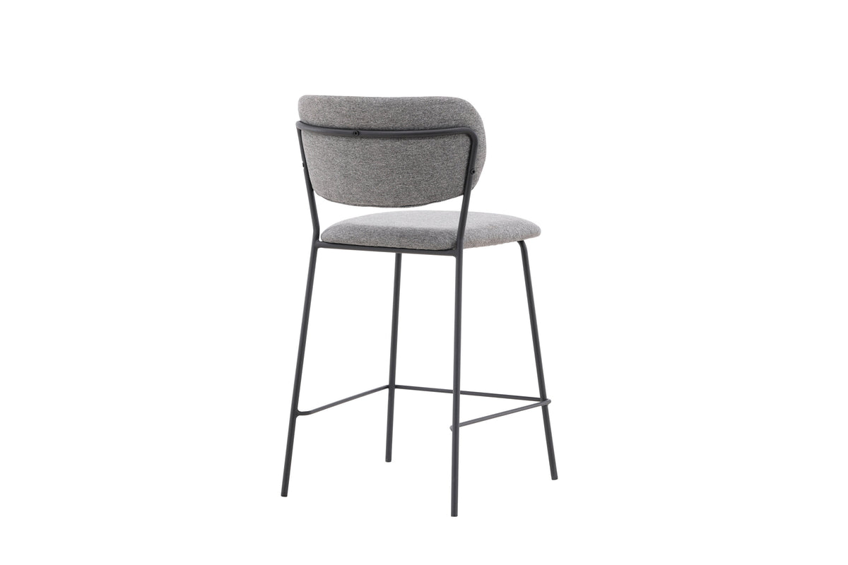 Bell barstole - sort, grå - 2 stk. - billede 9