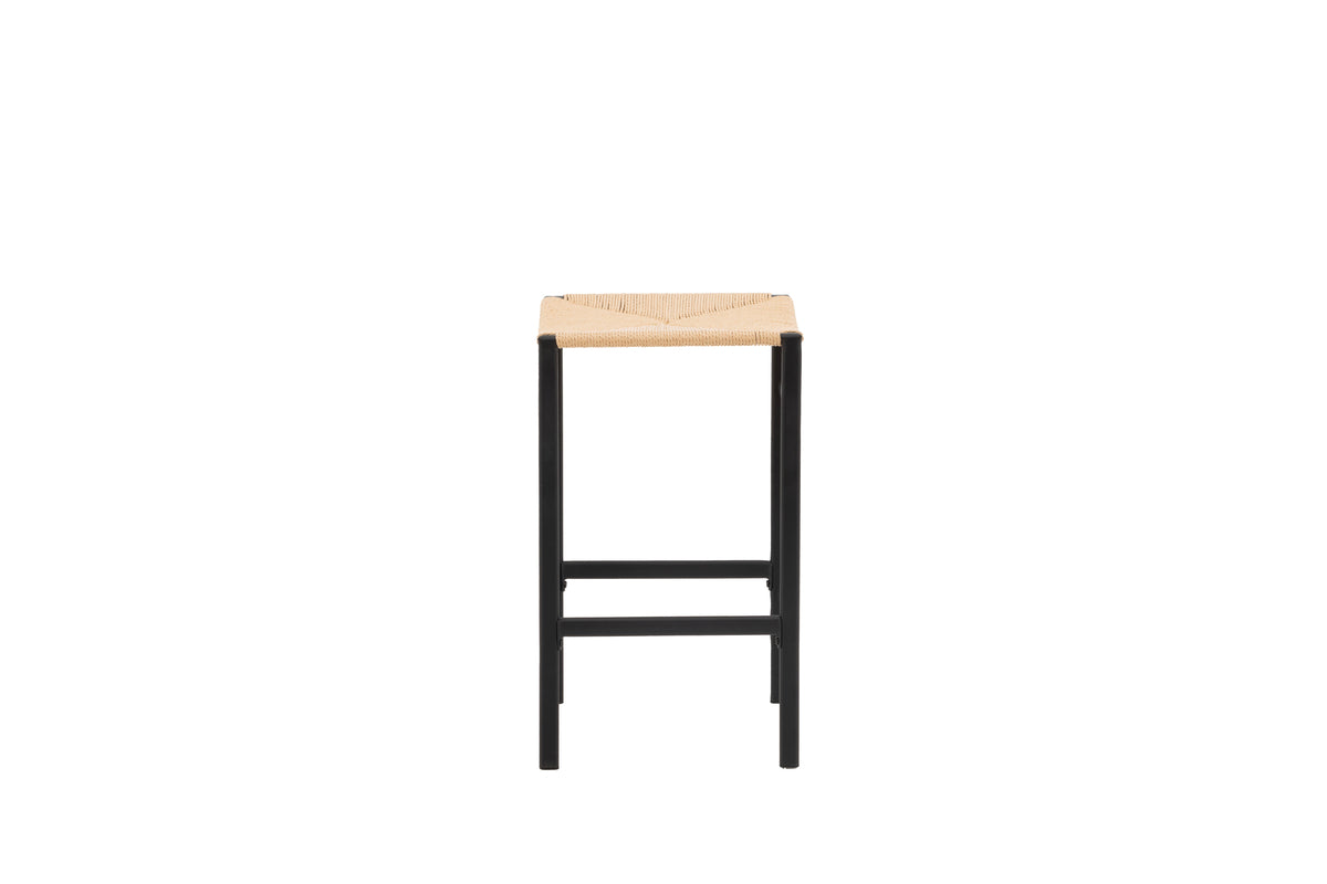 Polly Barstol 2-stk Natur/Sort