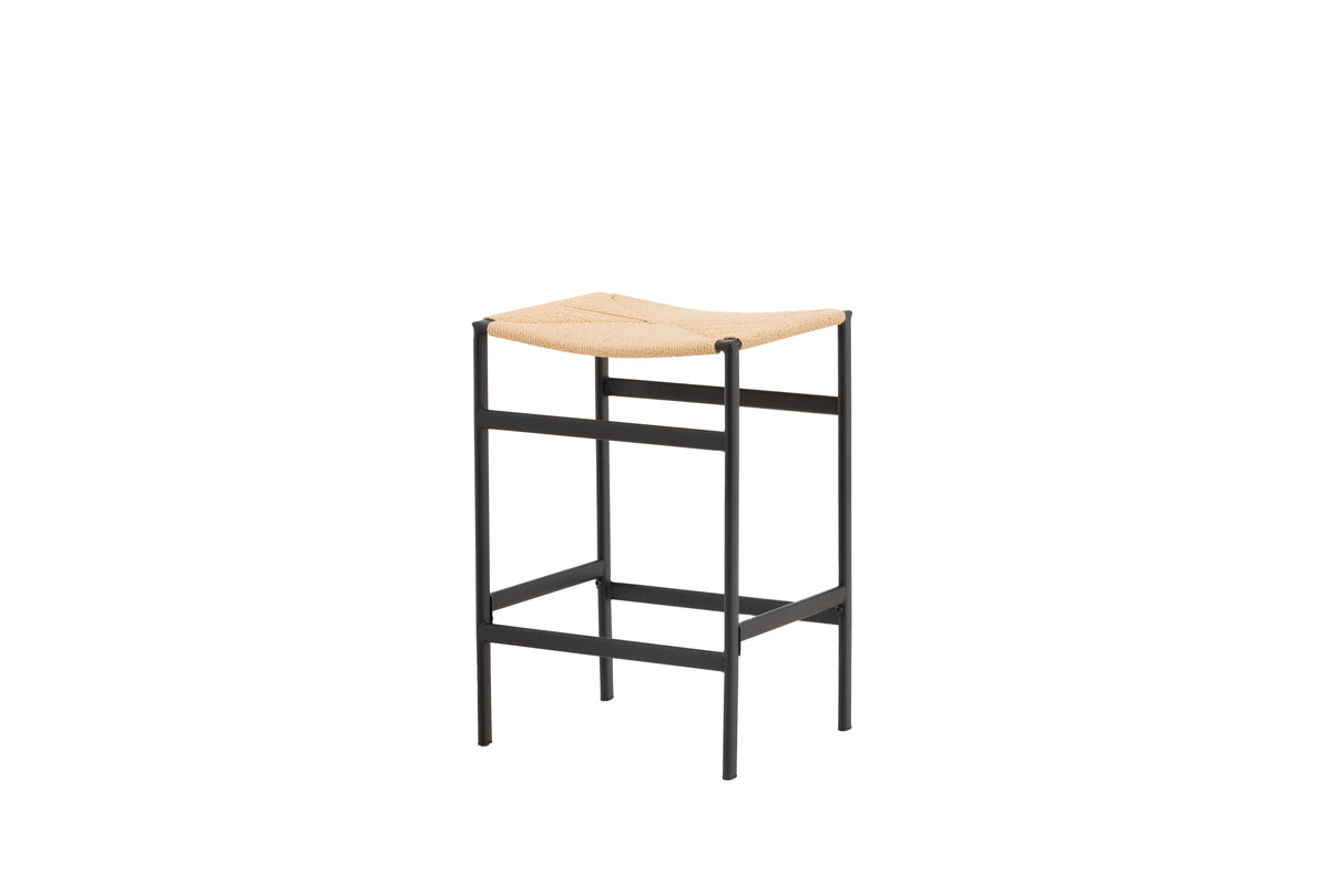 Polly Barstol 2-stk Natur/Sort