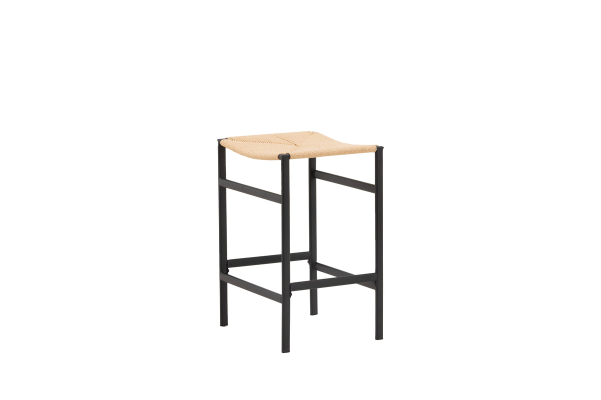 Polly Barstol 2-stk Natur/Sort